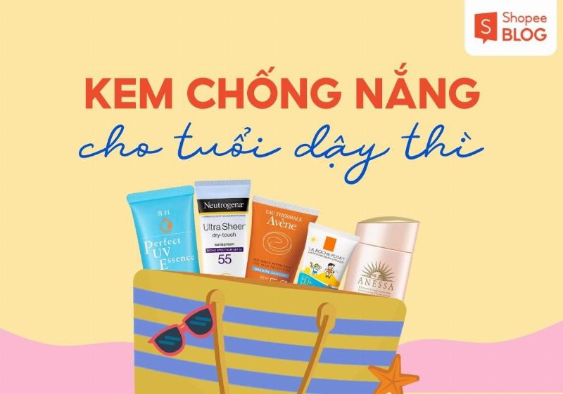 Một bộ sưu tập các sản phẩm kem chống nắng Aqua Nhật phổ biến như Biore UV Aqua Rich, Skin Aqua Tone Up, Anessa Aqua Booster được đặt trên nền sáng.